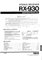 Yamaha RX-930-Service-Manual 